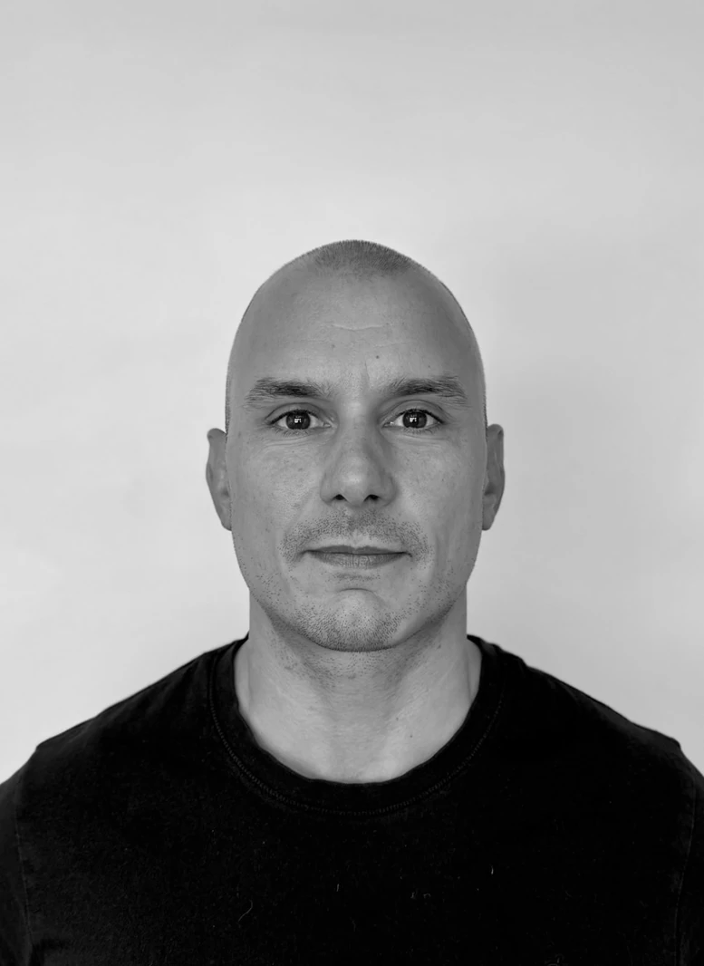 greyscale photo of Nemanja Stefanovic